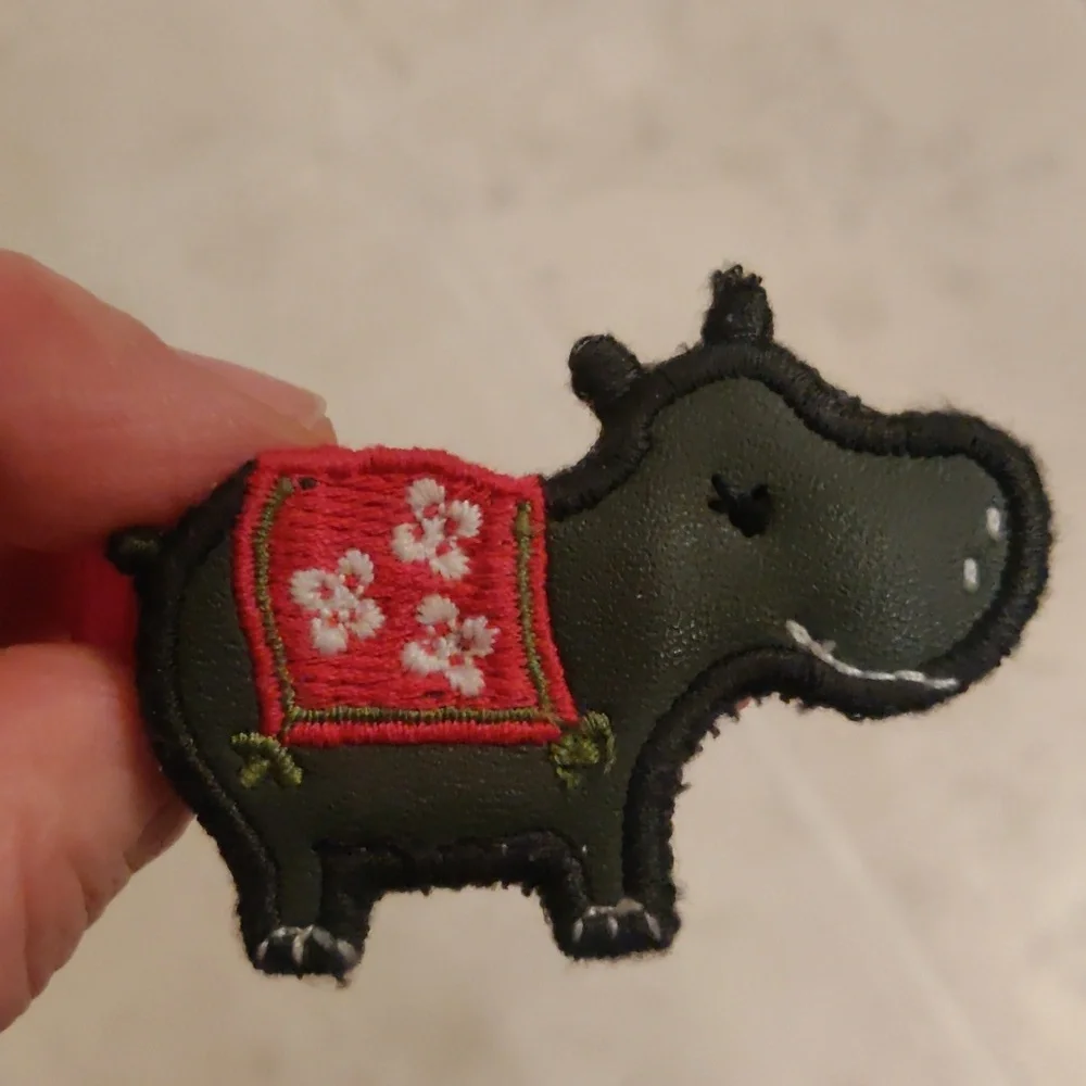 Gymboree Cute Hippo Hair Set Of 2 Clips